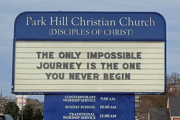 parkhillsign journey